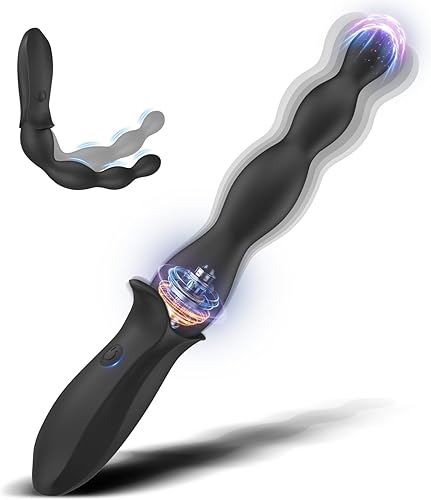 Enchufe anal vibratorio para principiantes, juguete sexual para adultos, para hombres, mujeres, parejas, masajeador de próstata de silicona flexible