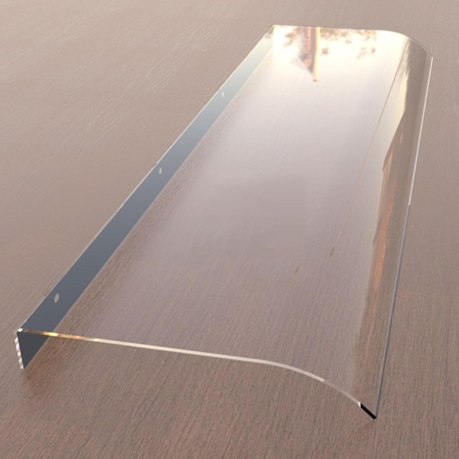 CZYZMDD Door Canopy Awning 40500CMOutdoor and Window Shelter Sunshade & Rain Protection Polycarbonate (W115xD45cm) for Home Entrance