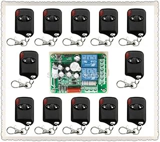 s AC220V 10A 2CH 315MHz/433MHZ Wireless RF Remote Control Switch teleswitch 12* cat Eye Transmitter+ 1*Receiver
