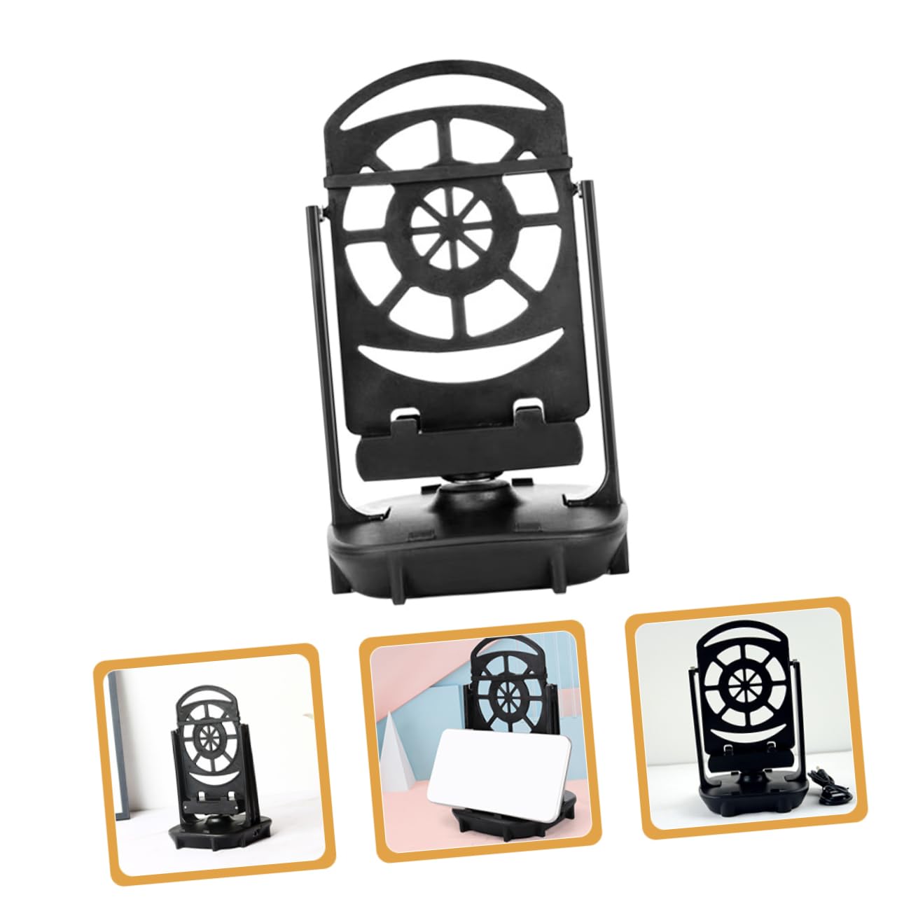 5pièces Podomètre Rocker Silencieux avec Support Téléphone Compteur Dispositif De Secouage pour Double Téléphone Optimise Routine De Marche avec Design Élégant Et