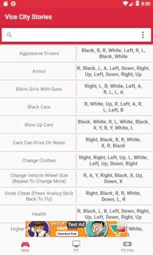 Cheats for all