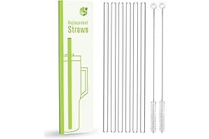 Reusable Straws for 40 oz Tumbler: Your Crystal Clear Sipping Solution