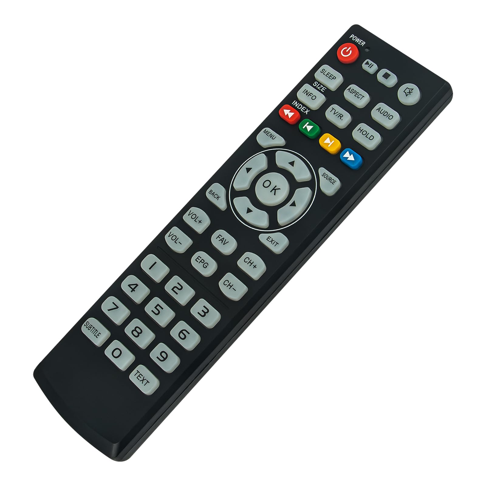 Telecomando Ricambio VINABTY Per TV DYON SMART 24 – Sostitutivo Leggero, Facile Da Usare