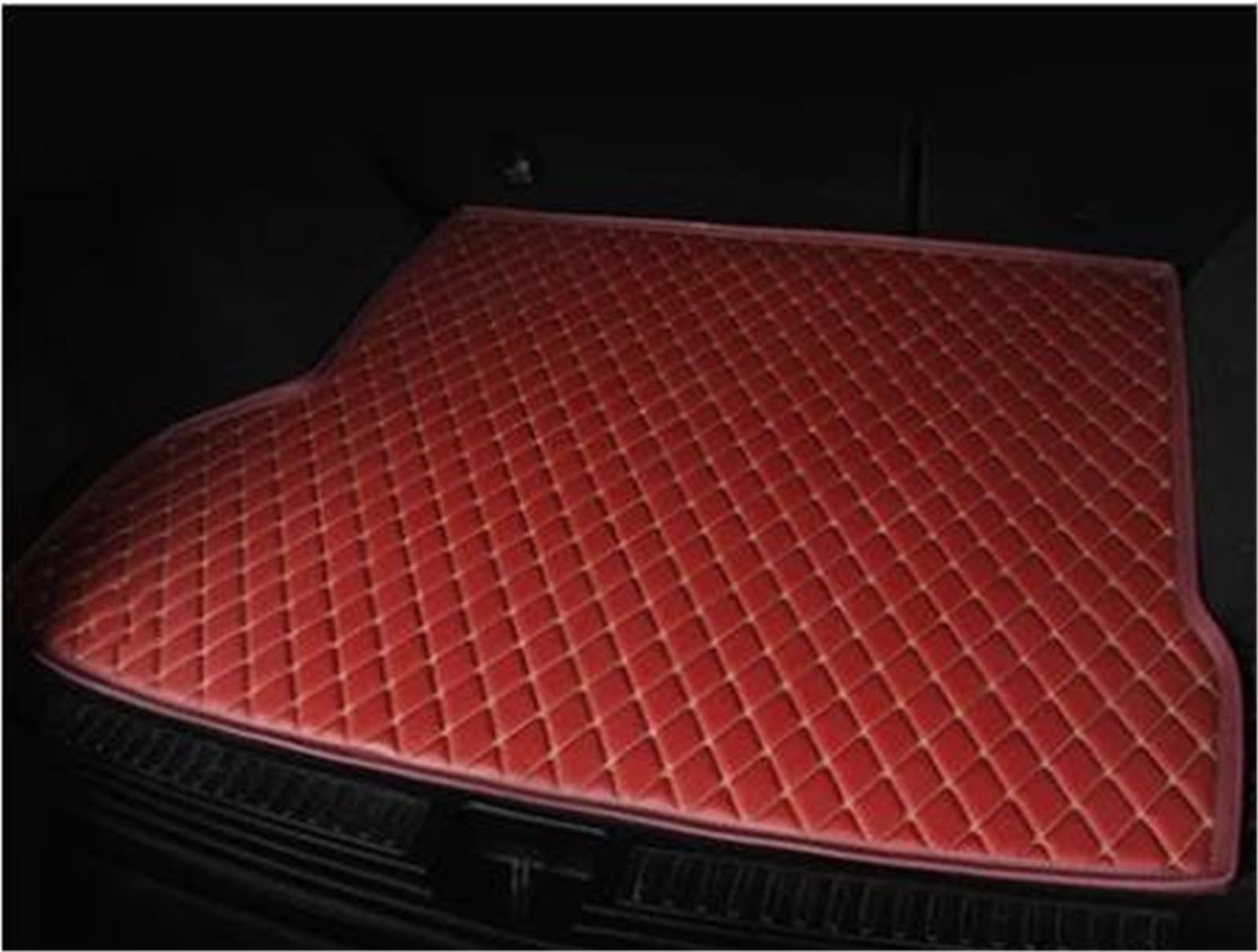 Vasca Custodia Per Baule Per Volvo Per V90 2017-2021 Tappetini Per Bagagliaio Per Auto Personalizzati Tappetino Per Posteriore Vassoio Tappeto Fango(Red 1,2017)