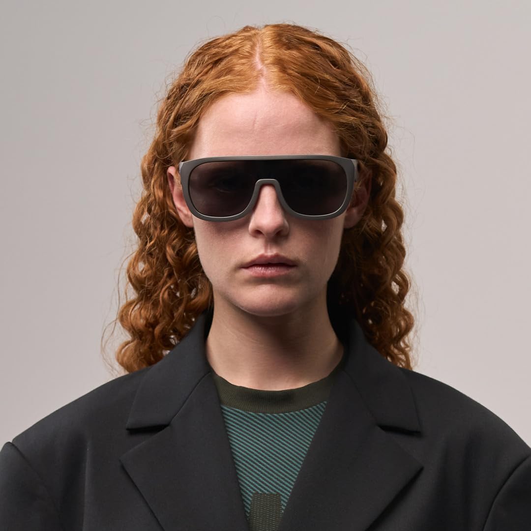 ARENA ALBATRO Occhiali da Sole Lifestyle, Montatura Flessibile e Leggera, Antiurto e Protezione UV, Rivestimento Antiriflesso Idrofobico e Antistatico, Classe Ottica 3, Made in Italy