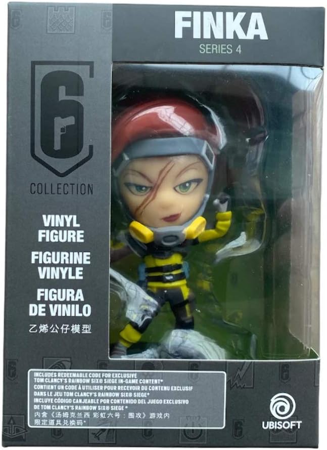 Finka Chibi Figure - Rainbow Six Siege Collection - DLC Code Included - Series 4