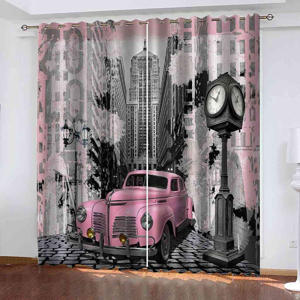Rideaux occultants tissu lourd isolant phonique rideau thermique 3D