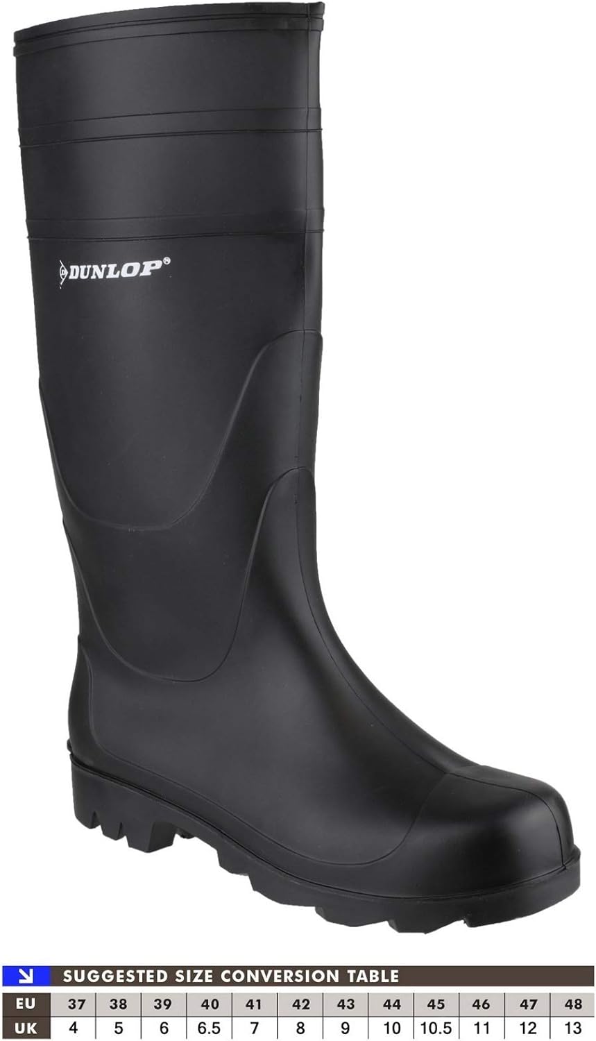 DUNLOP Universal PVC Welly/Mens Wellington Boots/Rain Boots (13 US) (Green)