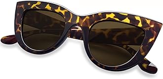 Polarized Cat Eye Sunglasses for Women Vintage Cateye Sun Glasses UV400 Protection