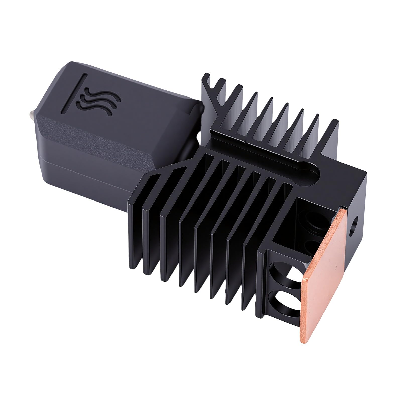 Garosa Hochfließendes Hotend-Kit mit Düse aus Gehärtetem Stahl für Snapmaker U1 3D-Drucker, 0,4 Mm, 4-teilig, Effiziente Extrusion