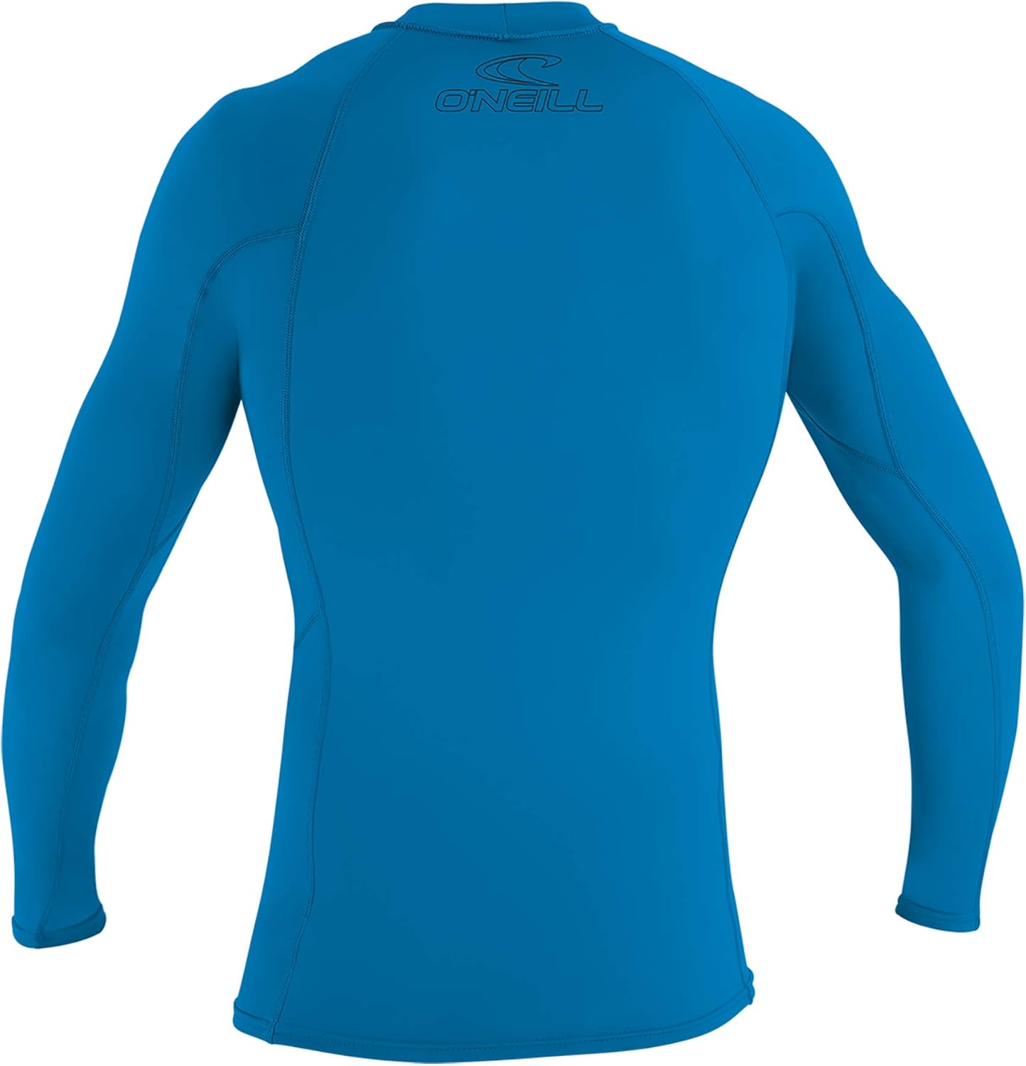 O'Neill Youth Basic Skins UPF 50+ Short Sleeve Rash Guard, Brite Blue, 10