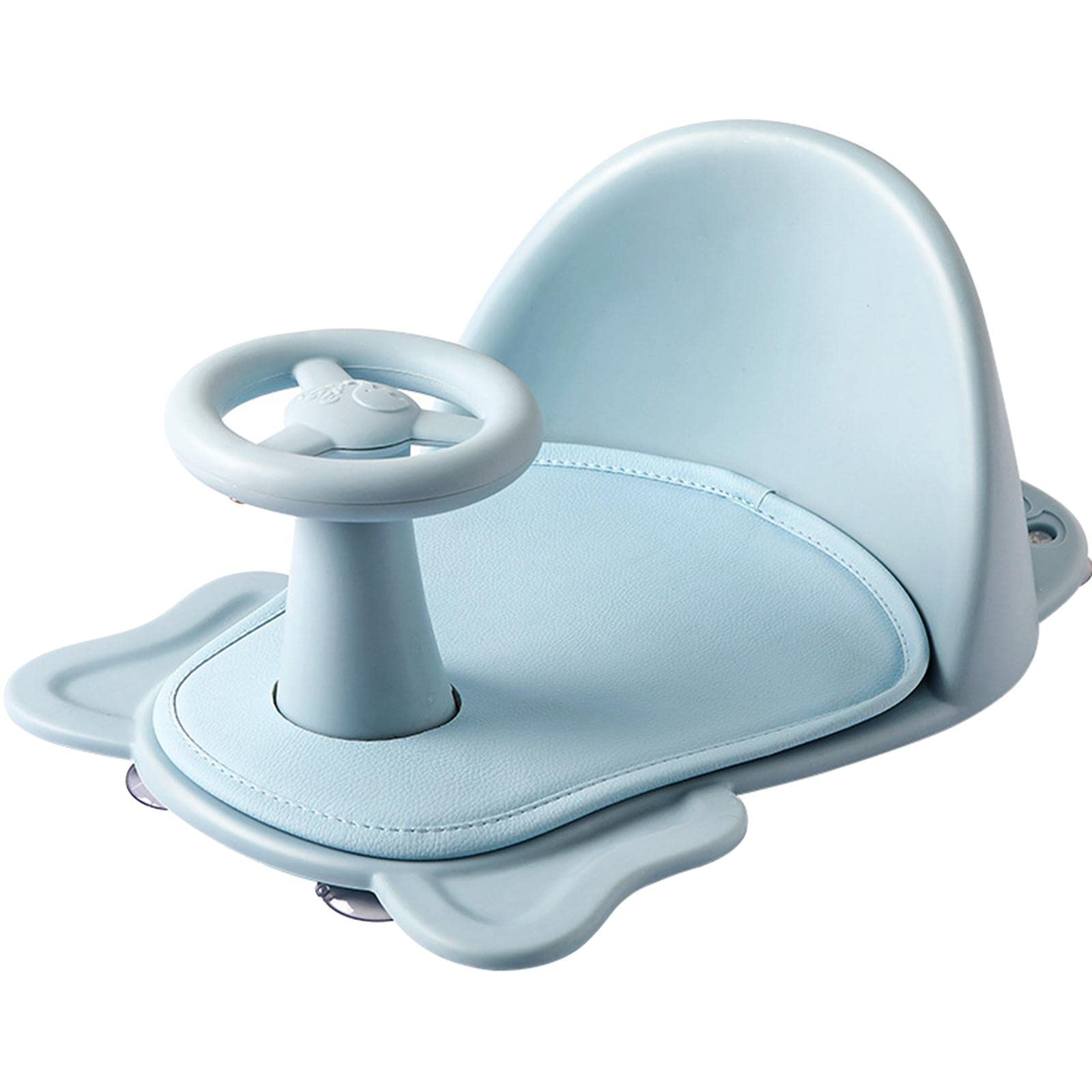 harayaa Sedile, Vaschetta per Il Bagno Ventose per Bambini Dai 6 Mesi in Su, blue