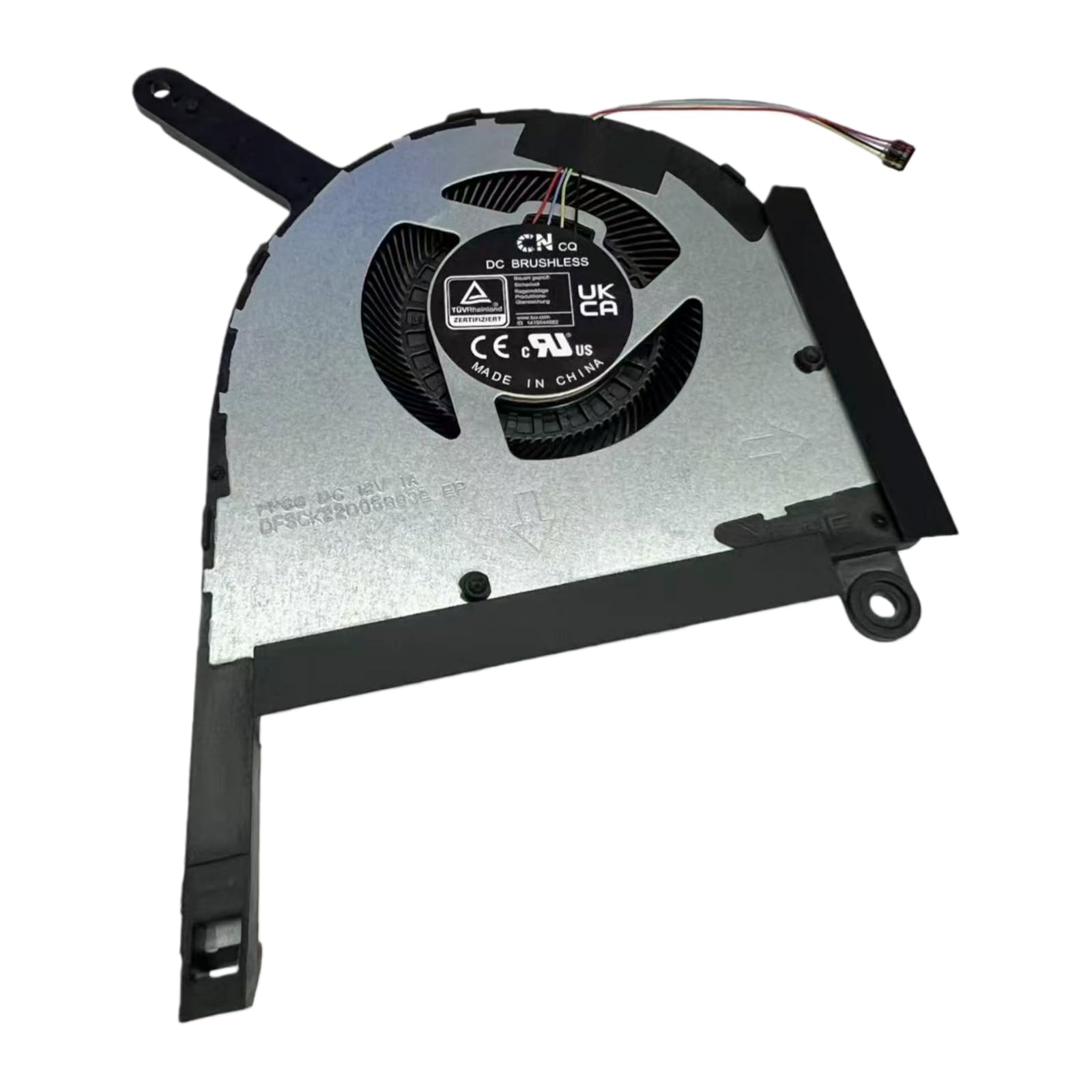 Wentylator chłodzący procesora 12 V z wentylatorem graficznym GPU zamiennik dla ASUS TUF Gaming FX507 FA507 FX707 FA707 FA507RF FA507RC FX507ZM-ES74 FA507NU-DS74