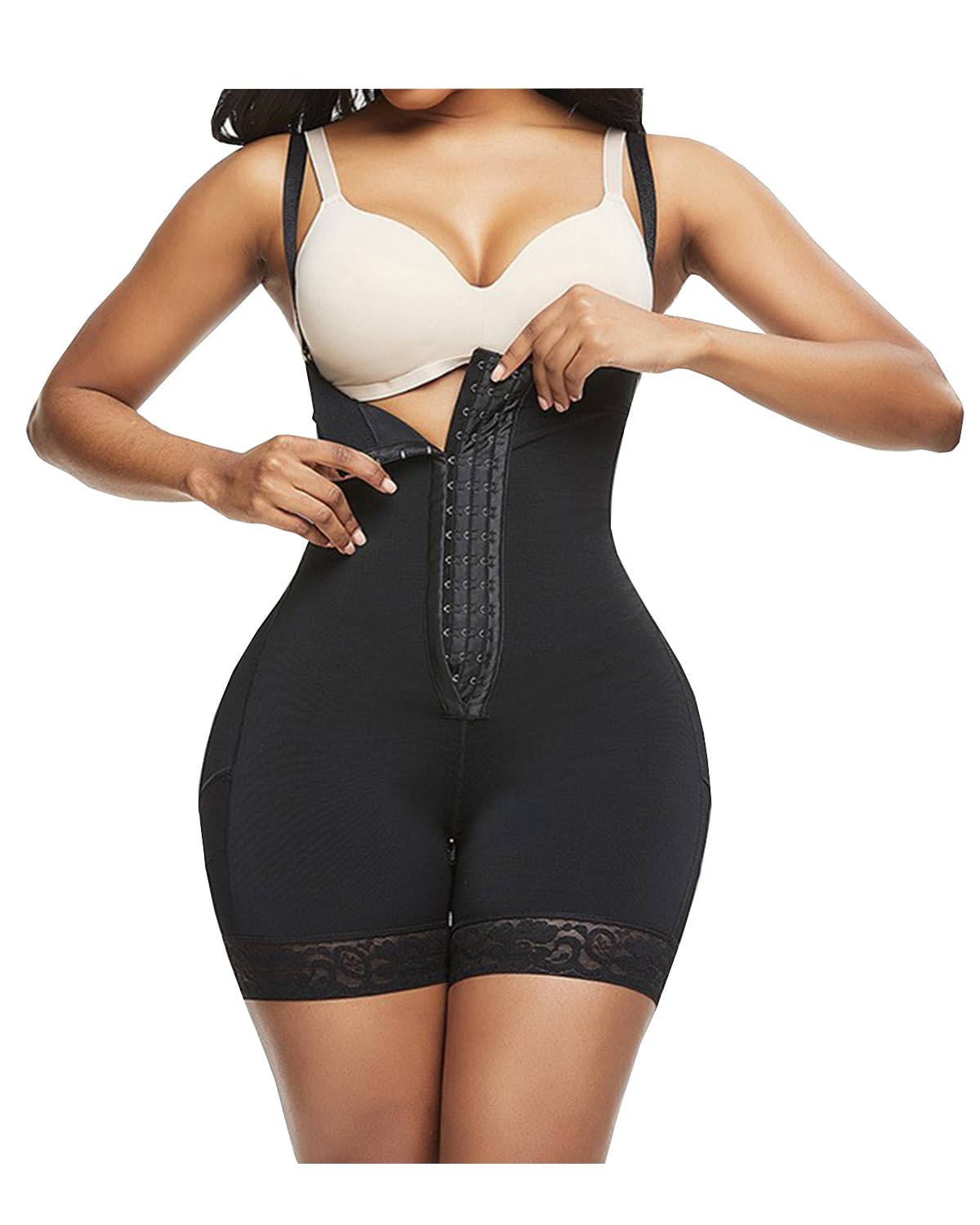 Fajas Colombianas Reductoras Mujer Abdomen Body Moldeador Invisible Control de Barriga Levanta Glúteos Shapewear Bodysuit
