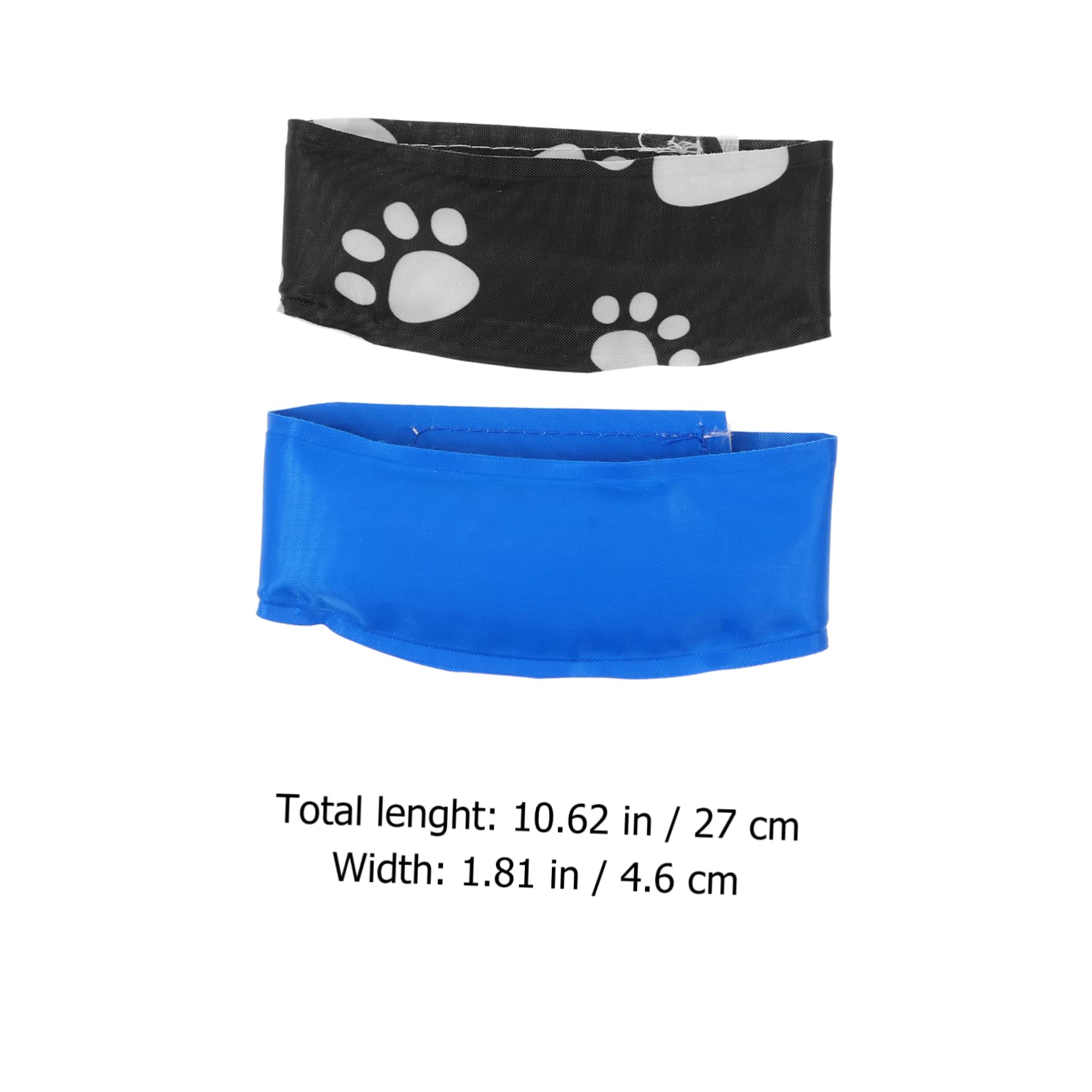 POPETPOP 6stücke Kühlhalsband Für Hunde Sommer-Bandana Mit Selbstkühlendem Material Für Angenehme Frische An Heißen Für Kleine Und Mittelgroße Haustiere