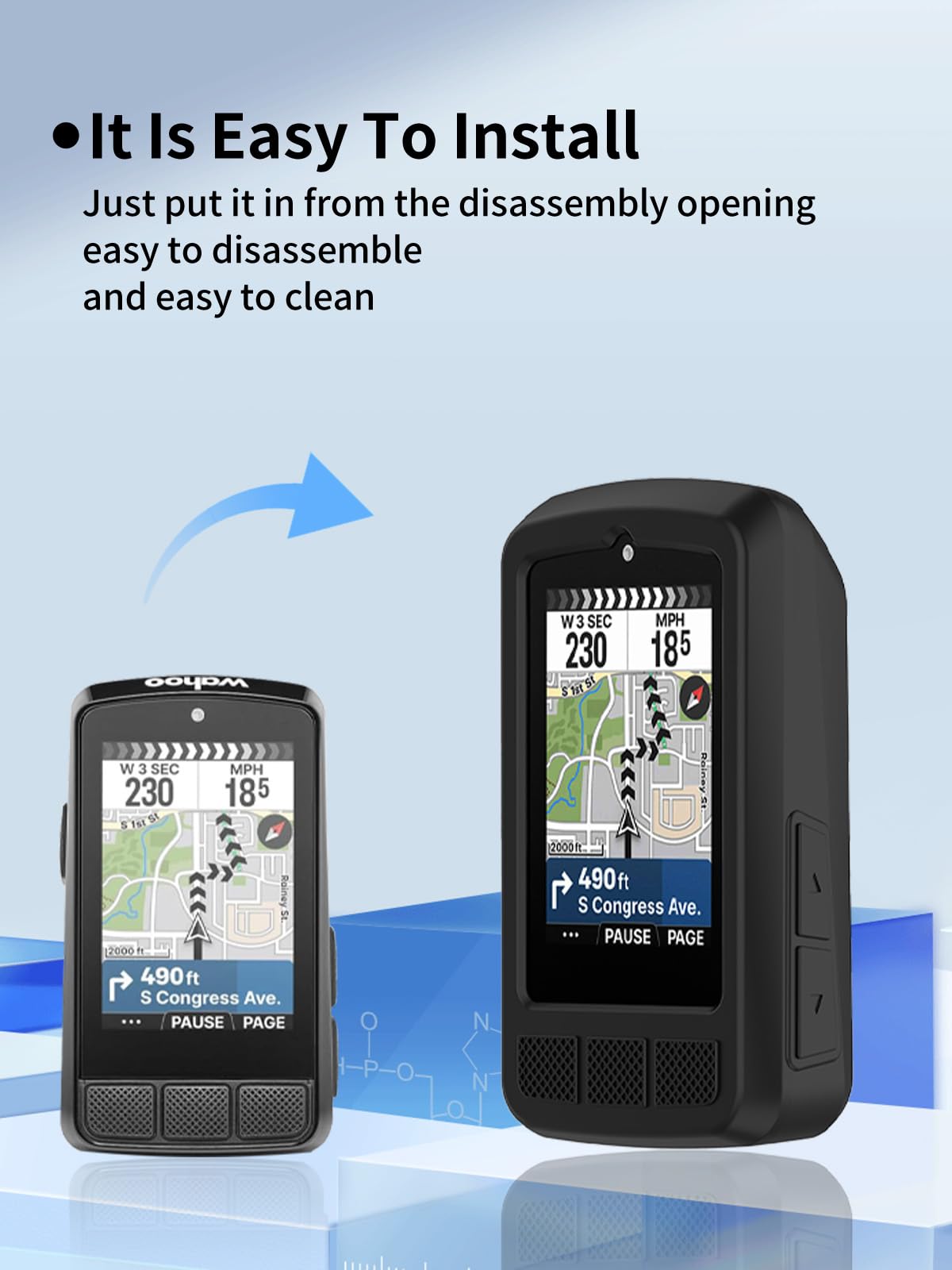 FTRONGRT Cover Compatibile con Wahoo ELEMNT BOLT