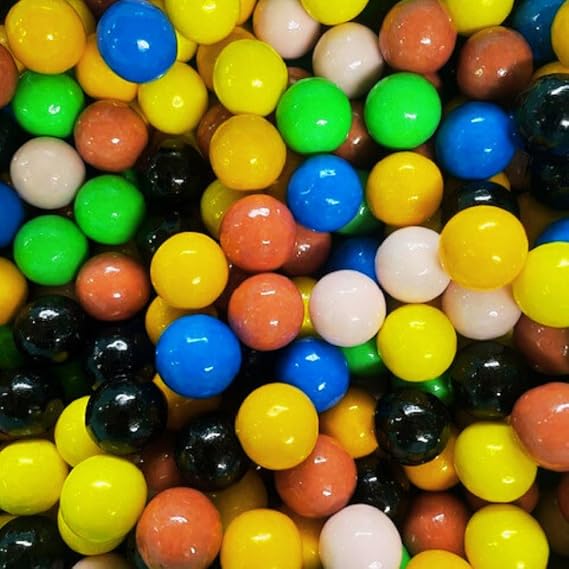Assorted Gumballs 500g Share Pack, Contains Approx 100 Gumballs Perfect For Parties or Sharing By Sweetish