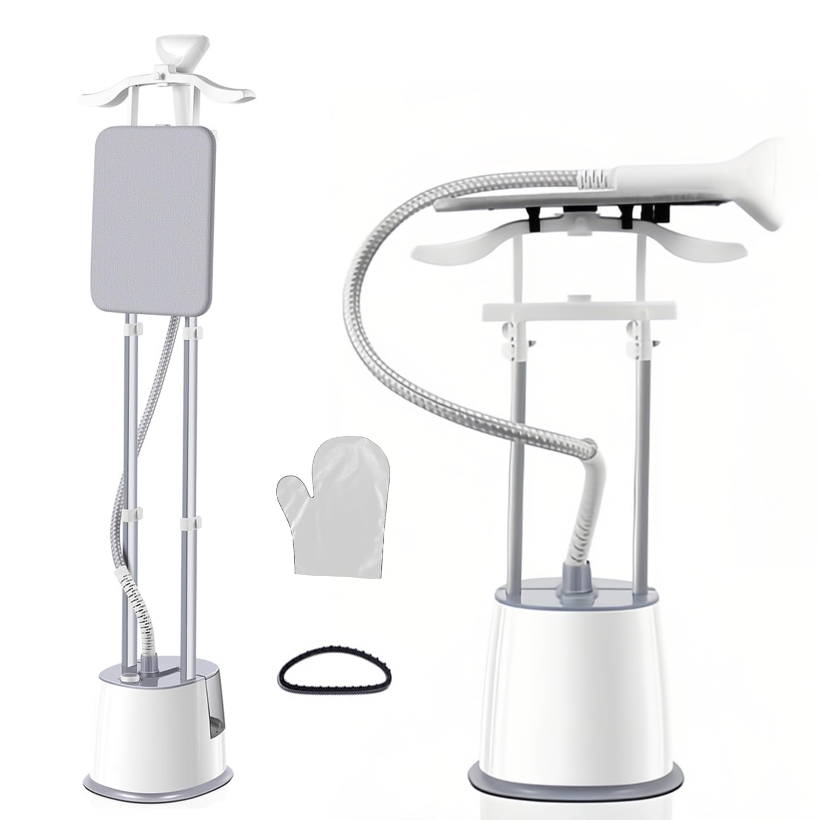 Defroisseur Vertical,Steamer Defroisseur,2000 W 45g/min,Réservoir D'eau de 2.5 Litres,Réglable en Hauteur, Elimine Les plis et Fonctionne sur Tous Les Tissus
