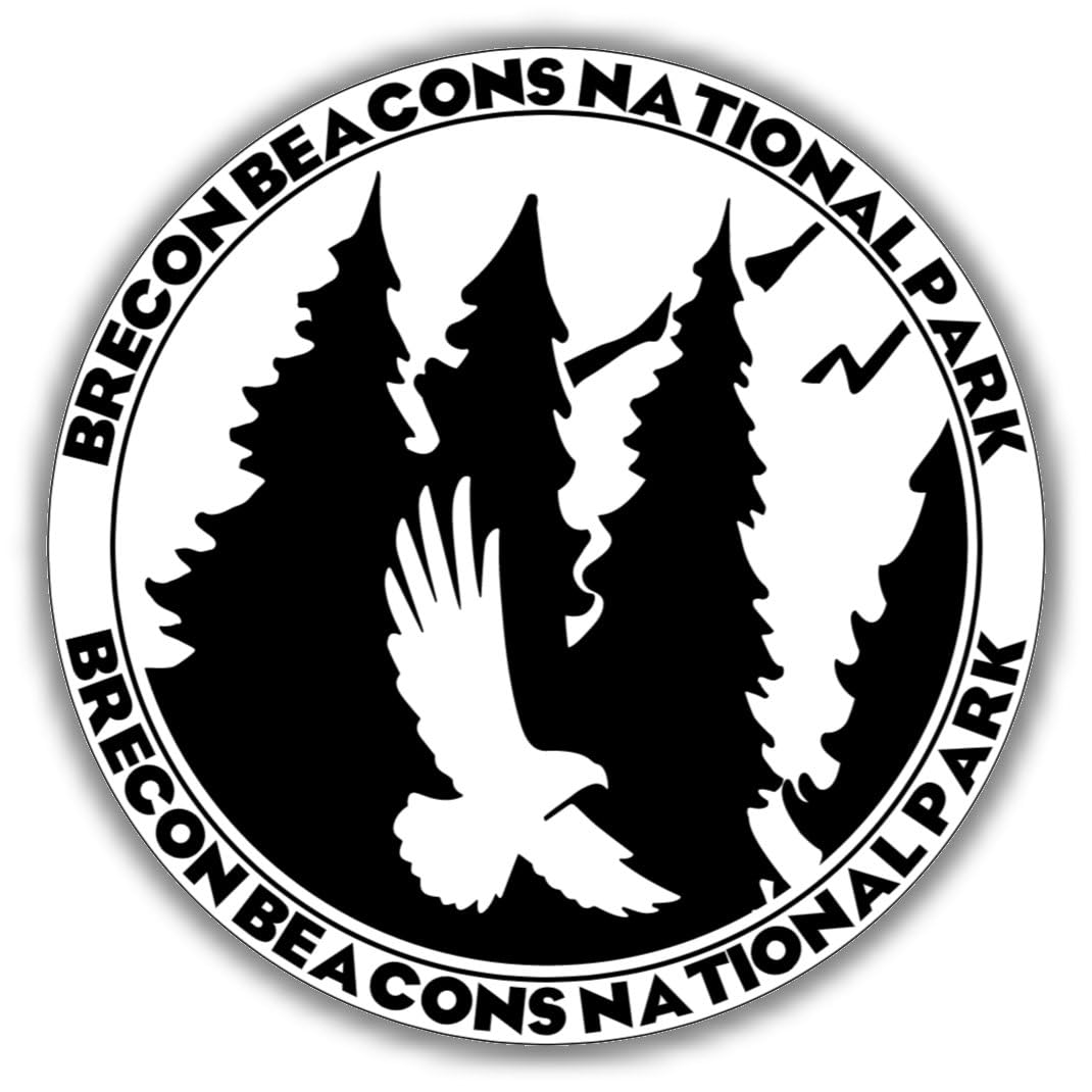 Nomad Charging Box Brecon Beacons National Park, Wales - Decorative Vinyl Sticker