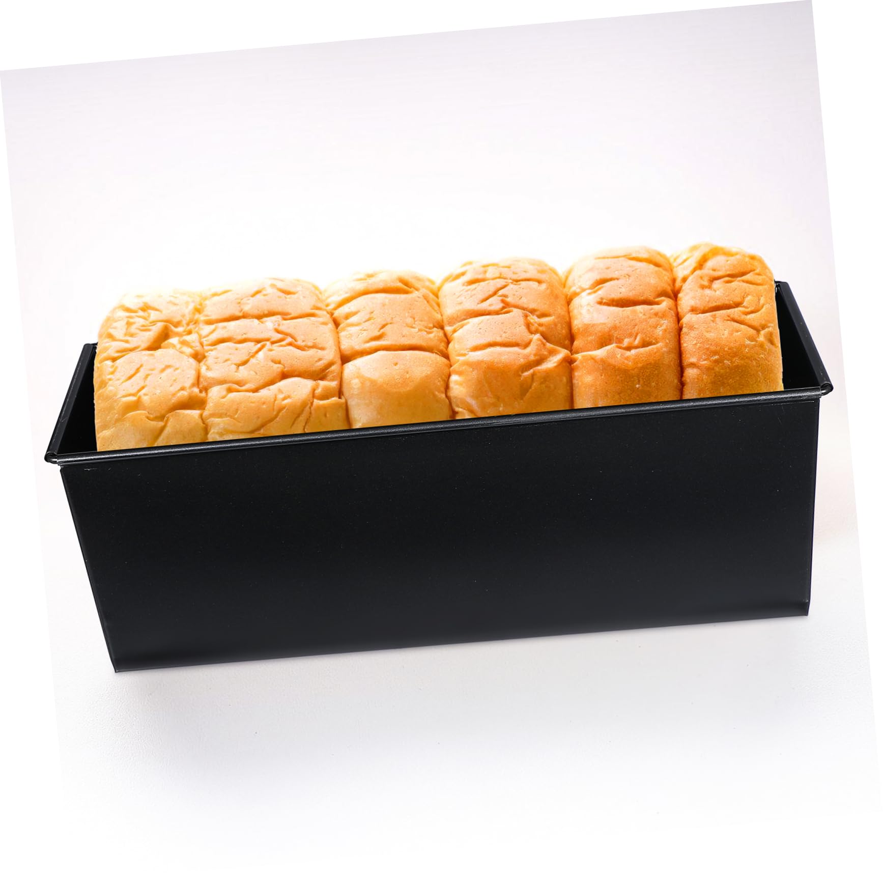 LIFKOME Moule Couvercle à 750g Pain Noir Rectangulaire Inoxydable Acier