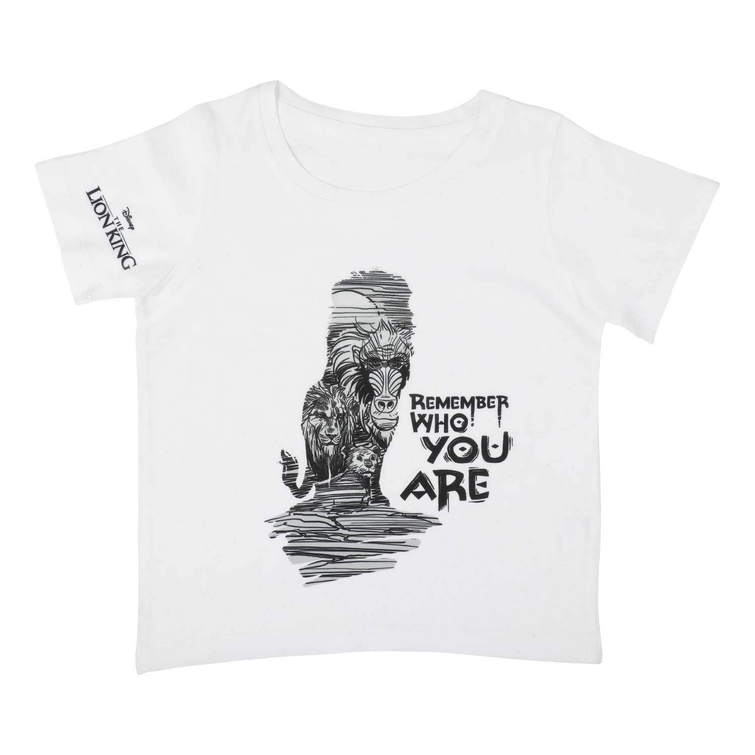 Lion King by Wear Your Mind Boy's Regular Fit T-Shirt