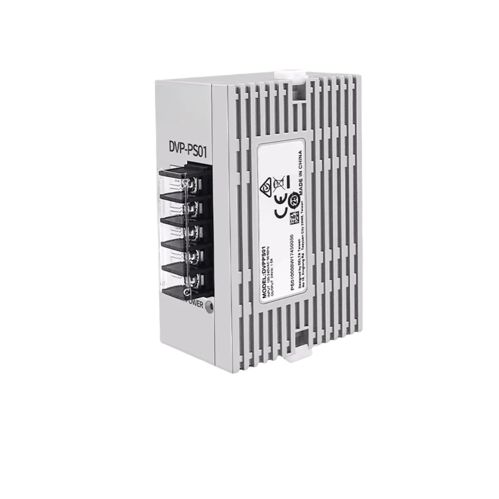 Alimentation DVPPS01 haute précision à découpage pour rail DIN industriel