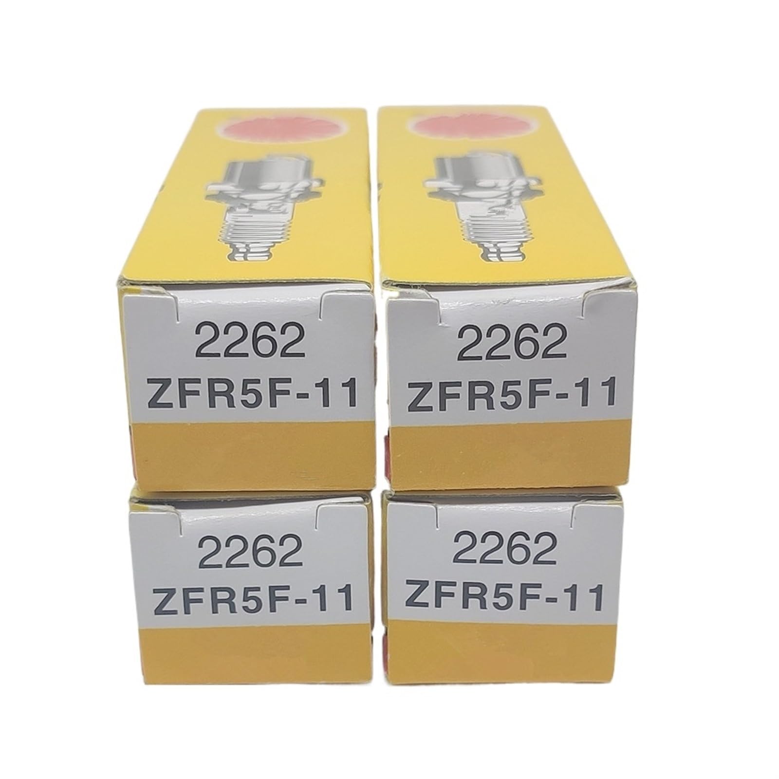 4 bujías 18829-11050 compatibles con Hyundai I20 1.4 1.6 2008-2015 I30 2007-2012 Motor G4FA G4FC ZFR5F-11 2262 Bujía reemplazo