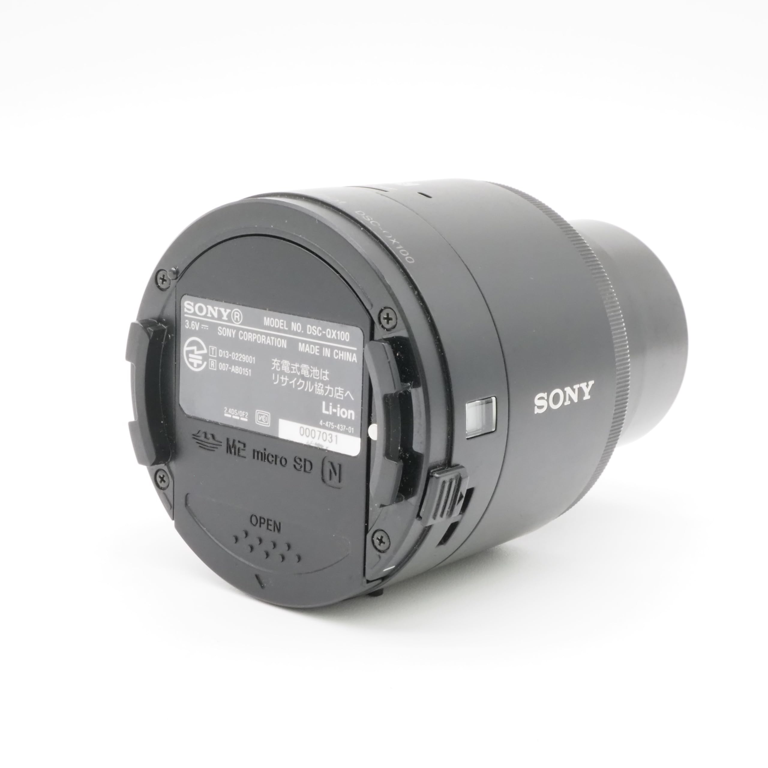 Amazon | SONY デジタルカメラ Cyber-shot レンズスタイルカメラ QX100