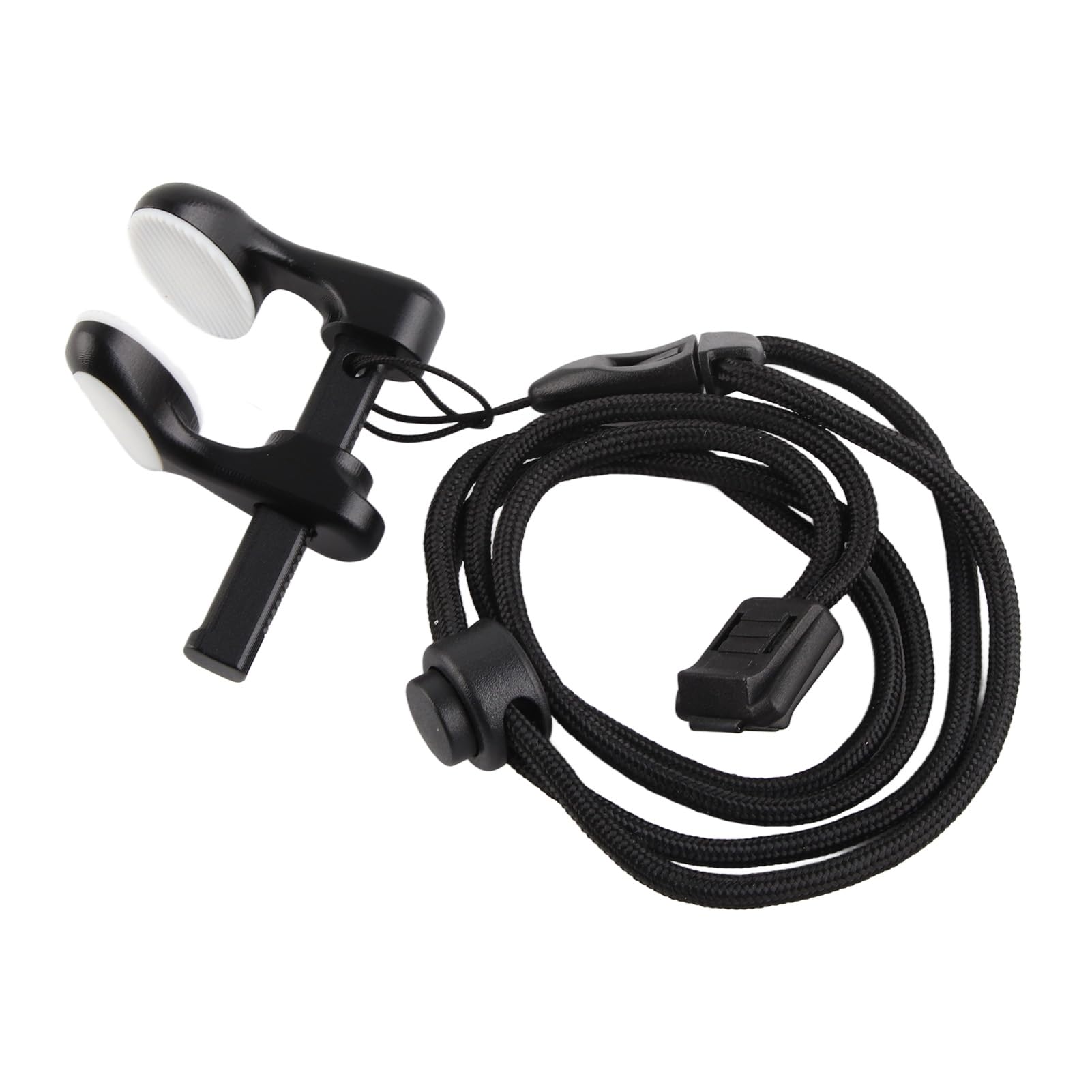 Silicone Anti-Slip Nose Clip for Freediving & Competitive Swimming - Aluminum Alloy Ear Pressure Equalizing Training Gear - Water-Resistant Nose Clipper in Black, Blue, Silver
