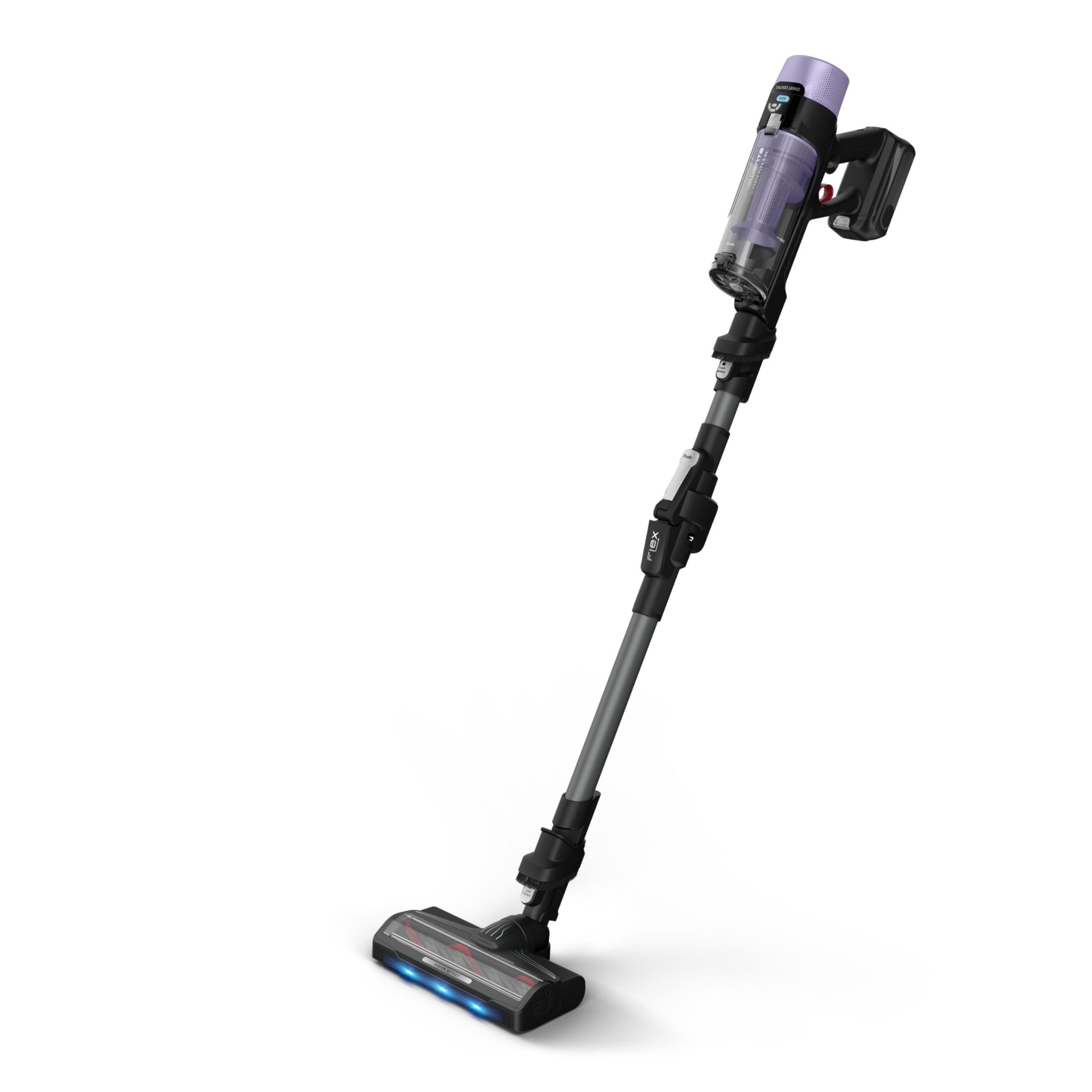 Rowenta X-Force Flex 9.80, Aspirador Escoba Sin Cable, Autonomía de 1h20, Limpieza 4 en 1, Ultraligera, Alta filtración, Modelo para Alérgicos, RH7L35E0