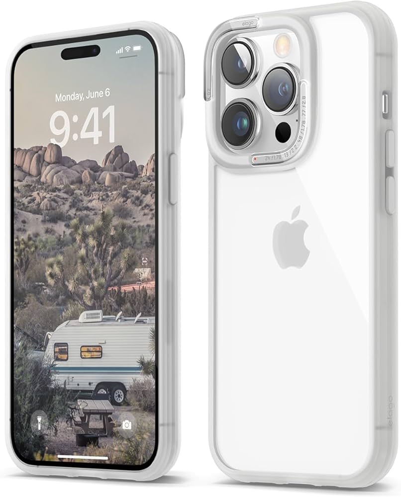 Amazon.co.jp: 【elago】 iPhone 14 Pro 対応 ケース クリア カバー 耐