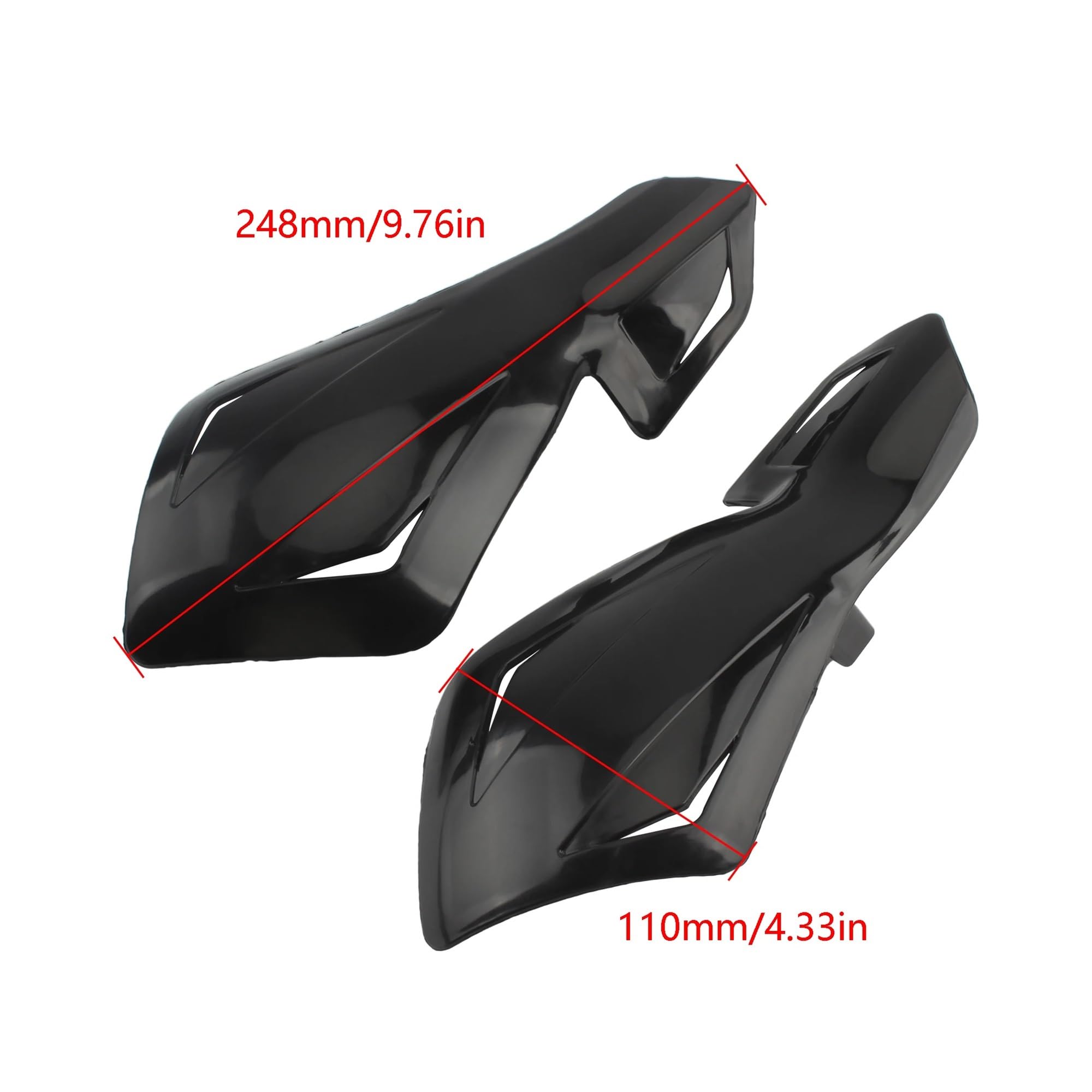 Protège-mains de moto Protège-mains universel pour moto, Protection pour Honda et pour Yamaha 125 à 500