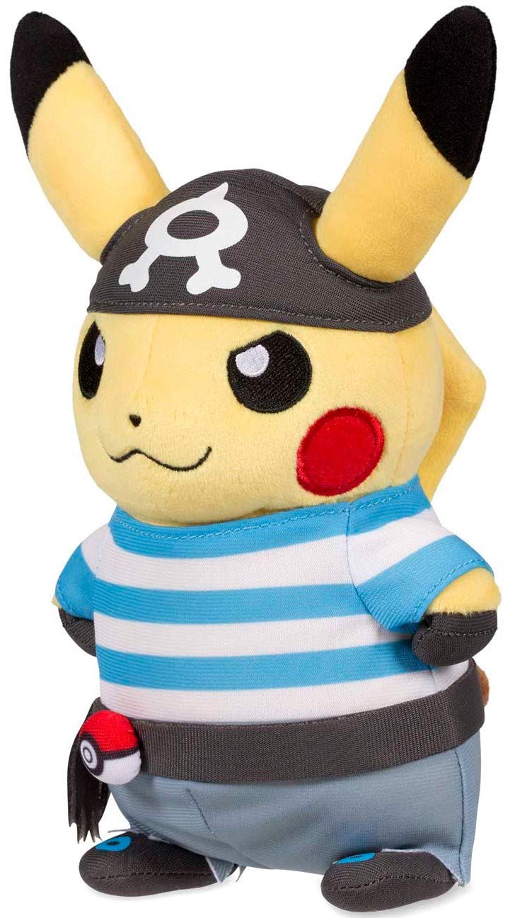 Pokemon POKÉ Plush Standard Costume Pikachu/Team Aqua