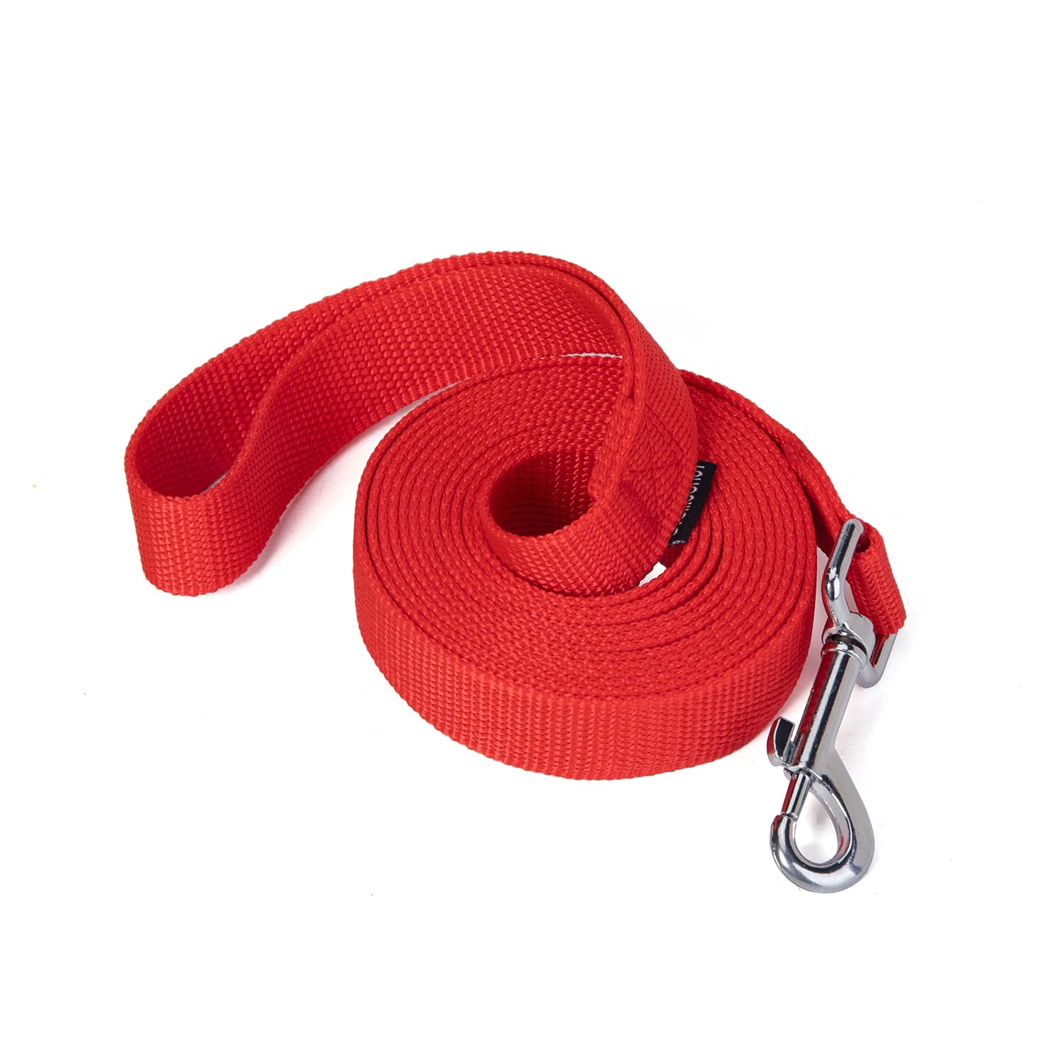 Siumouhoi Strong Durable Nylon Dog Training Leash, 1 Inch Wide Traction Rope, 6 ft Long, for Small and Medium Dog (Pink, 6 Feet) — view 16