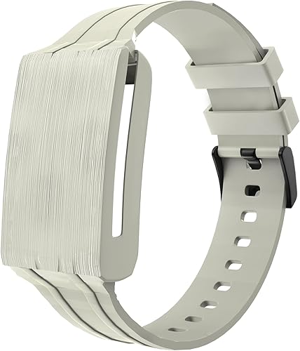 surundo Correa deportiva de silicona compatible con WHOOP Band 4.0 Tracker con funda de parachoques, correa de repuesto impermeable de silicona