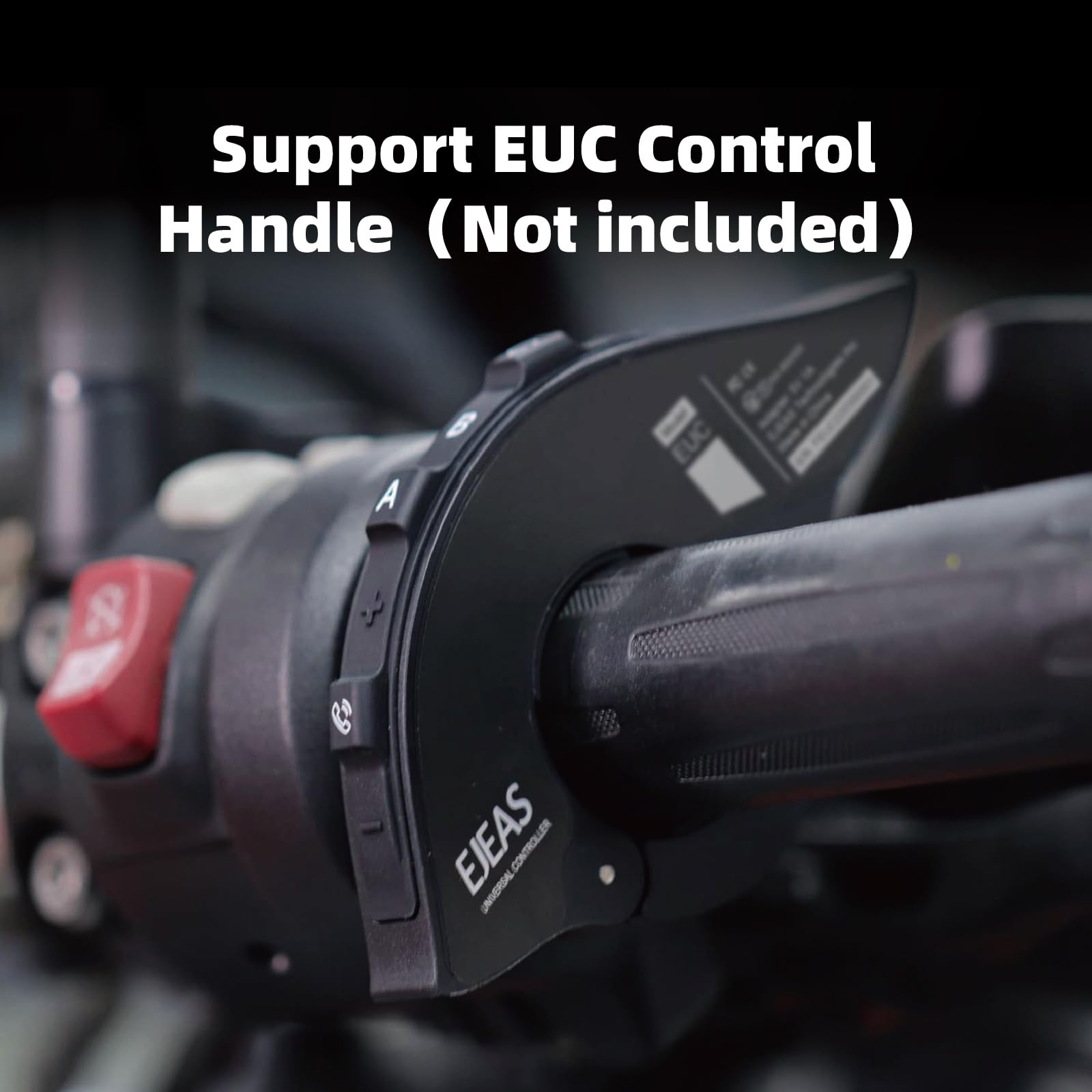 EJEAS V6 Pro + Casque Bluetooth pour Casque de Moto, Version améliorée V6 Pro, équipé d'une Interface de Type C (Lot de 1)