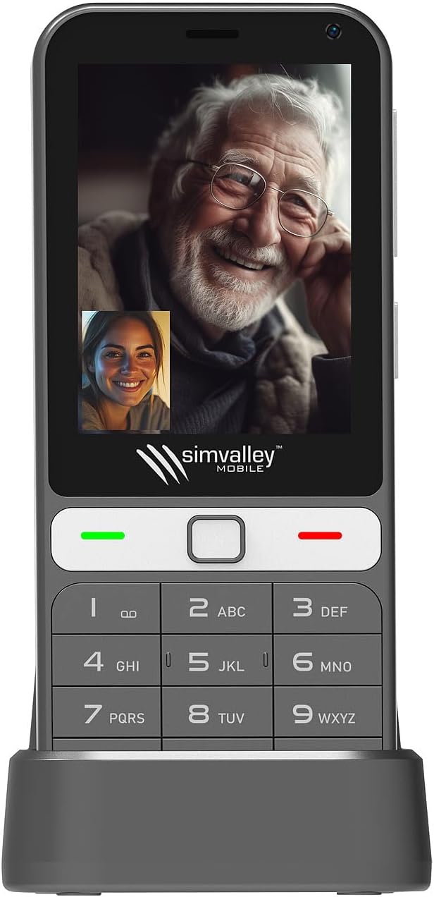 simvalley XL-980 Test: Hypridhandy für Senioren