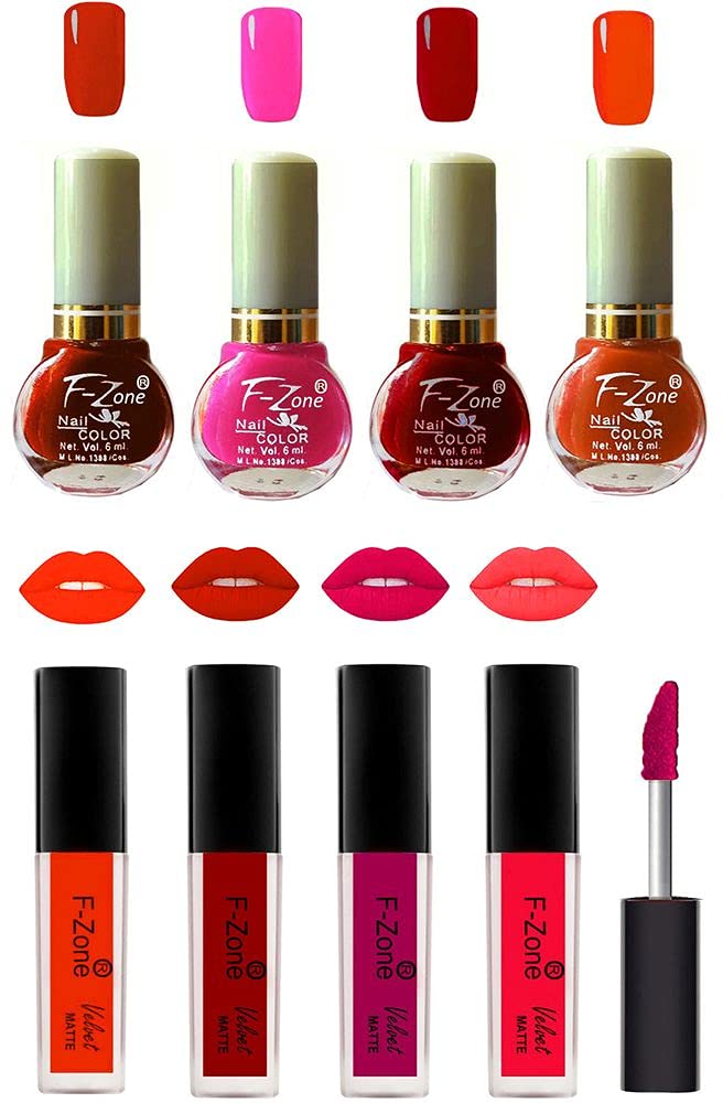 F Zone nail polish and lipstick combo 300-image-2