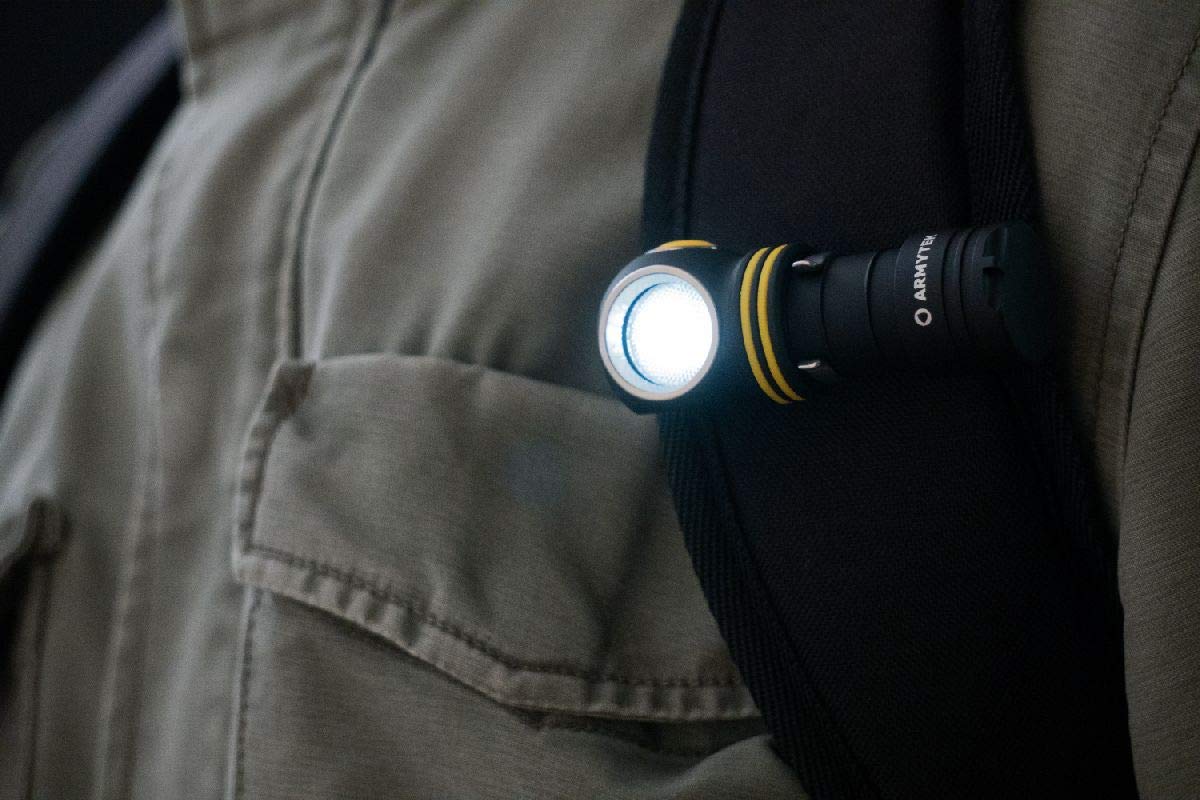 NEU, Armytek Stirnlampe Elf C1 v2 Warmweiß 930 Lumen LED-Lampe Micro USB Aufladbarer, Qualitativ Hochwertiger