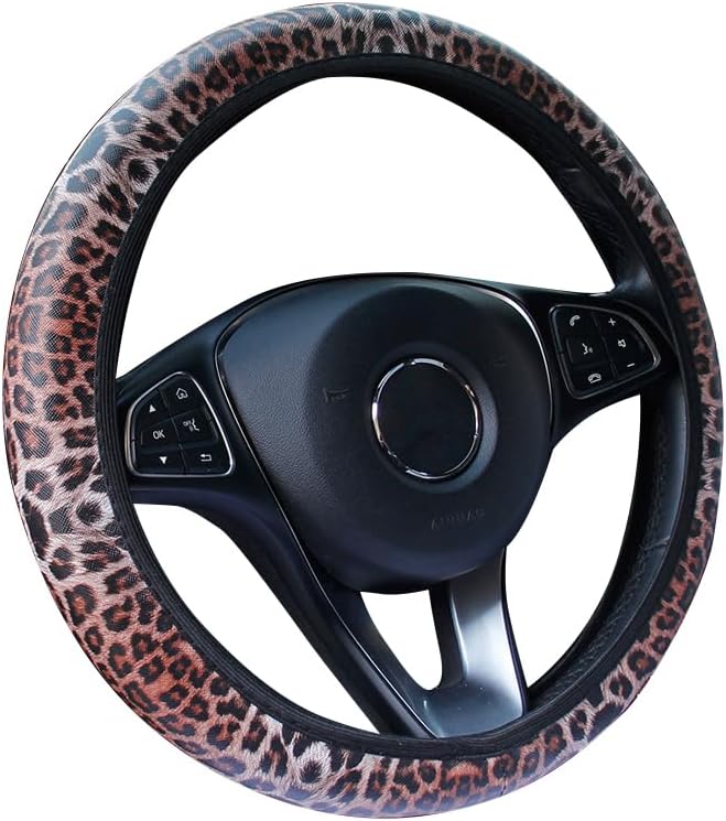 fit Jets Steering Wheel Cover for car Gifts,Universal Fit 14-15 Inch for Most car for Jets Car Accessories for Sports Fans. (for PQJ)