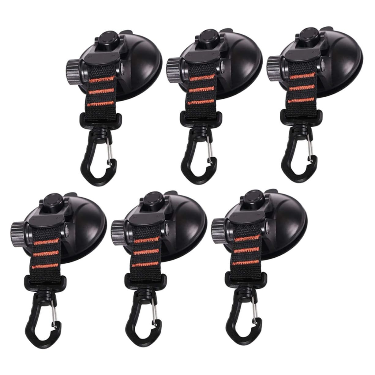 VANZACK Car Tent Suction Cup Glamping Tent Hook Easy Install Camping Fixing Hook