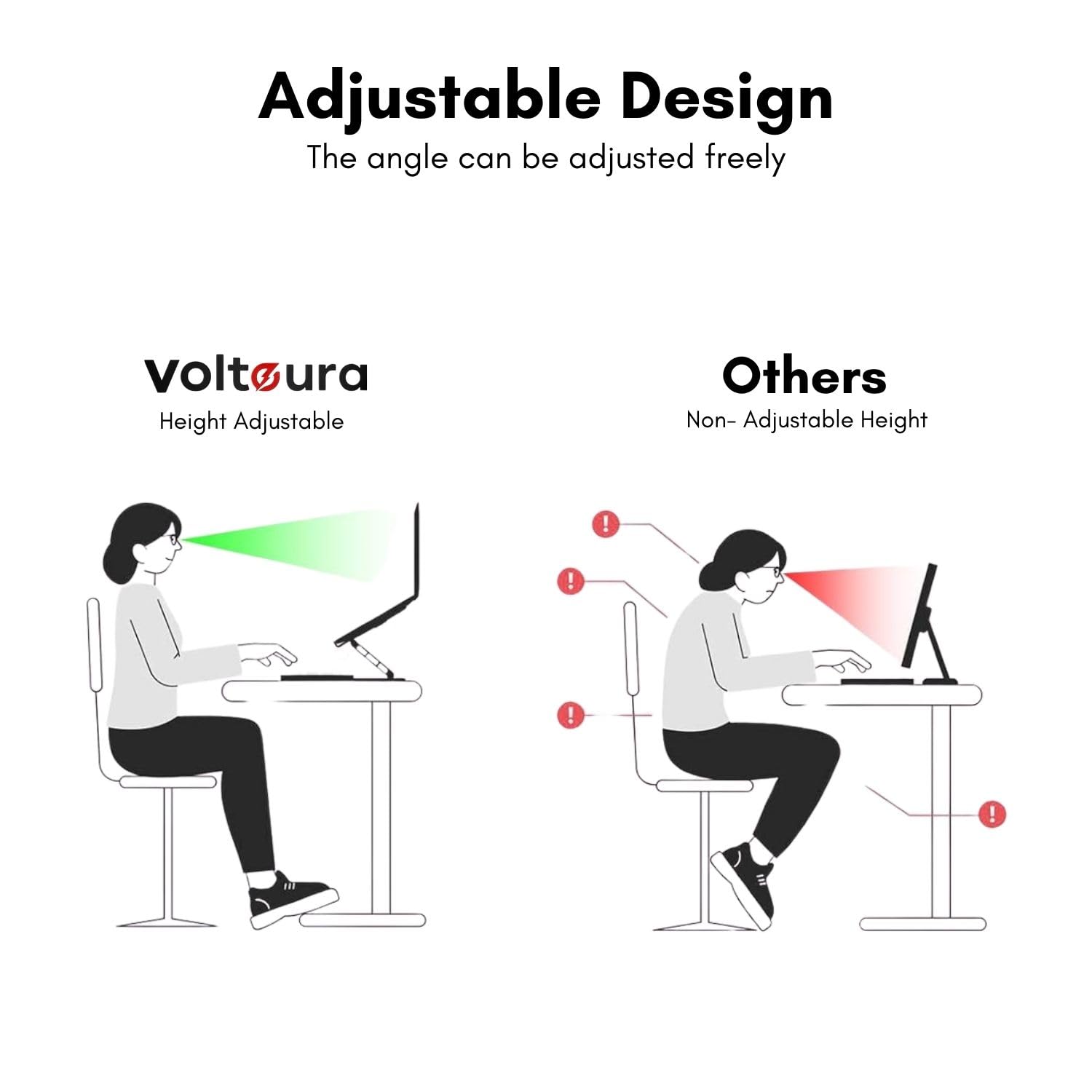 86 Portable Laptop Stand, Ergonomic Adjustable Alloy Laptop Riser, Foldable Stand, Height Adjustable, Anti-Slip Design, Lightweight, Ideal for Work, Study, and Travel 18 612MtrTkELL. SL1500