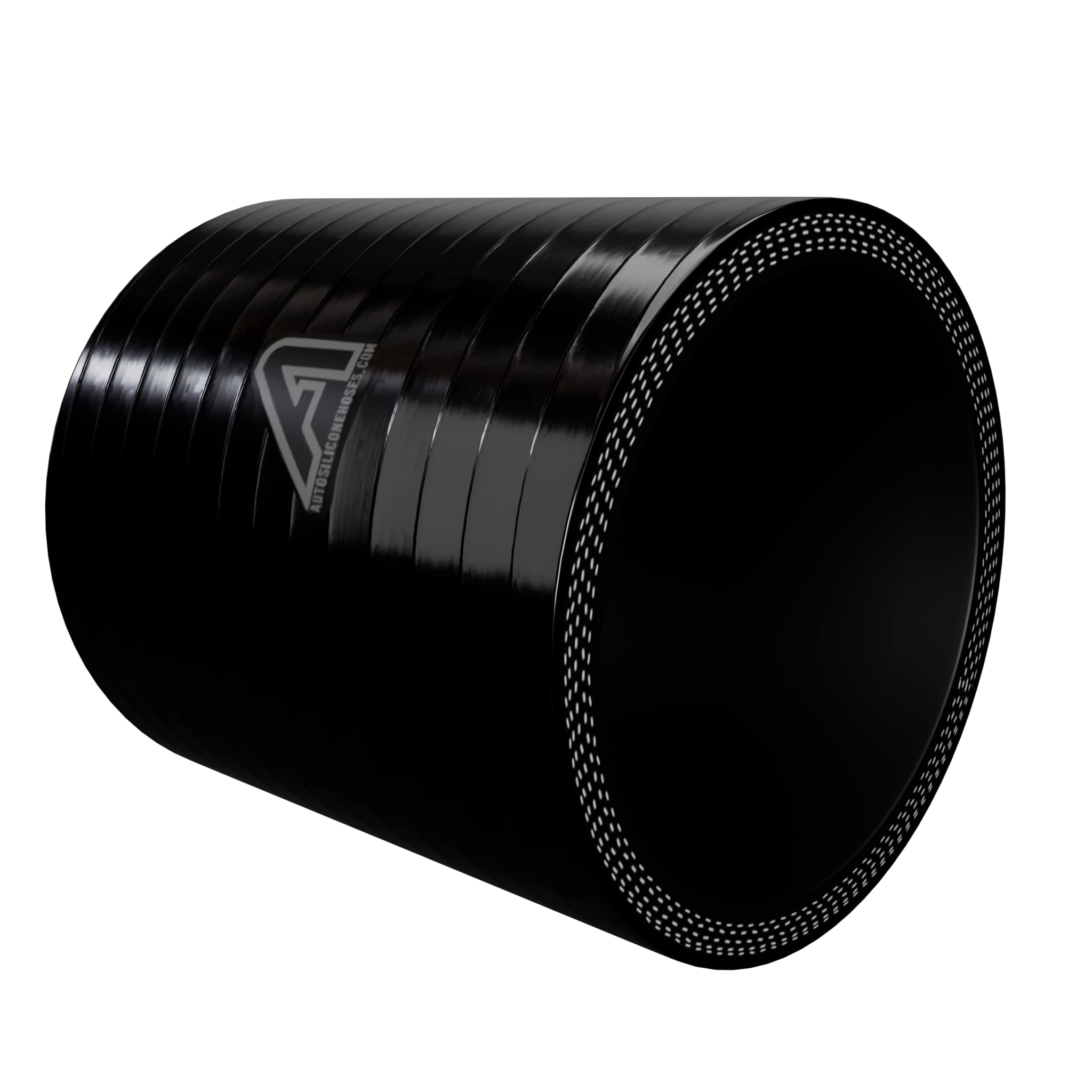 Ap Automotive Black 102Mm Silicone Hose Joiner Coupler 50Mm Length