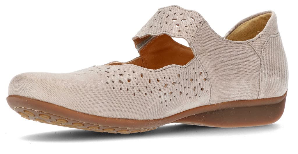 Mephisto Mobils Fabienne Light Taupe Mary Jane Donna (38)