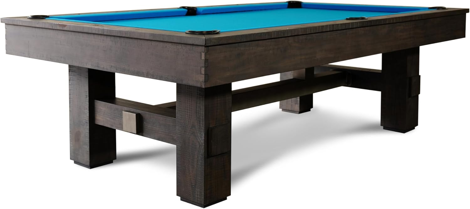 Nixon Billiards - Kemp Slate Billiard Pool Table (Weathered Slate,7FT and 8FT)