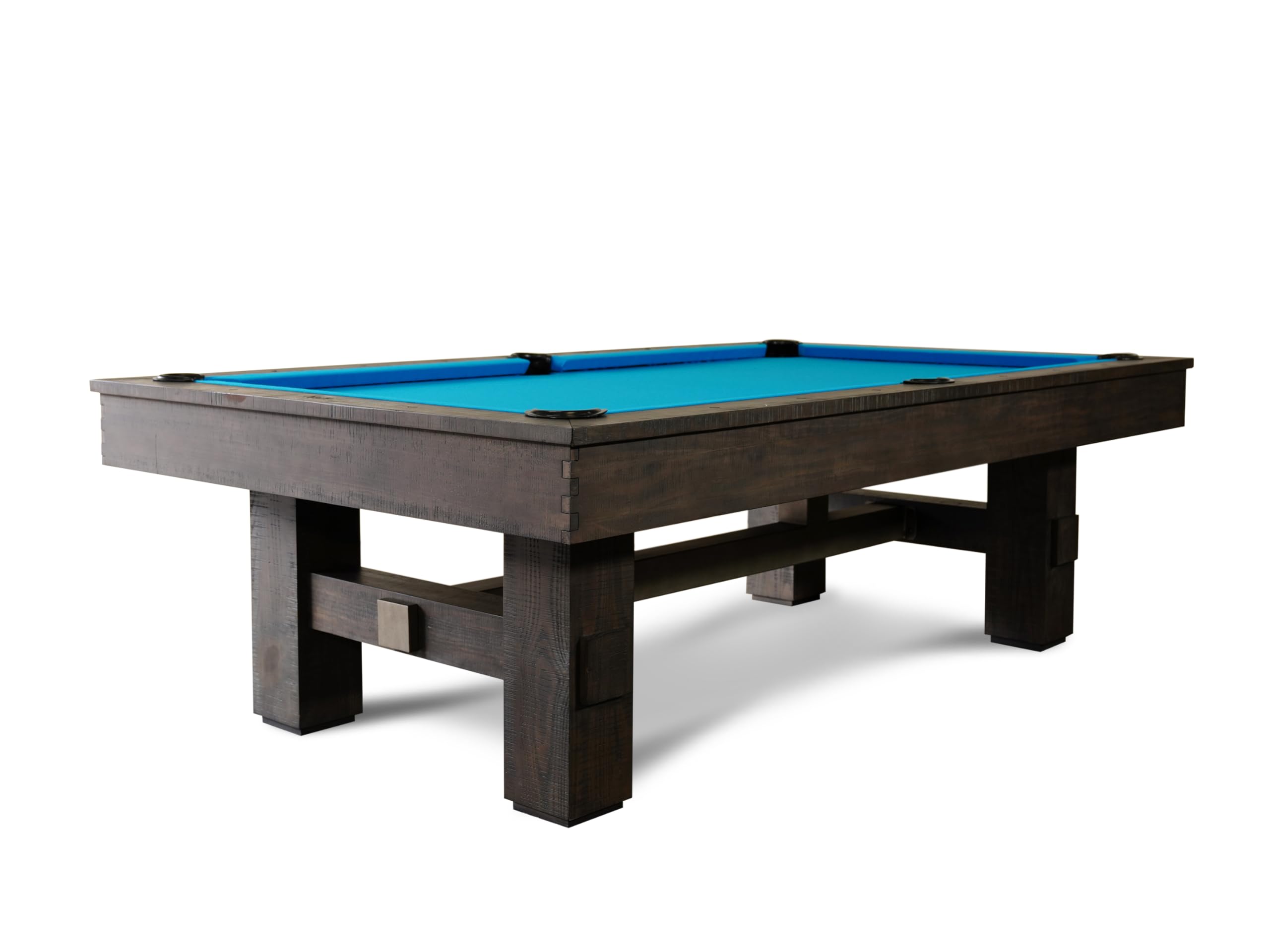 Nixon Billiards - Kemp Slate Billiard Pool Table (Weathered Slate, 8 ft)
