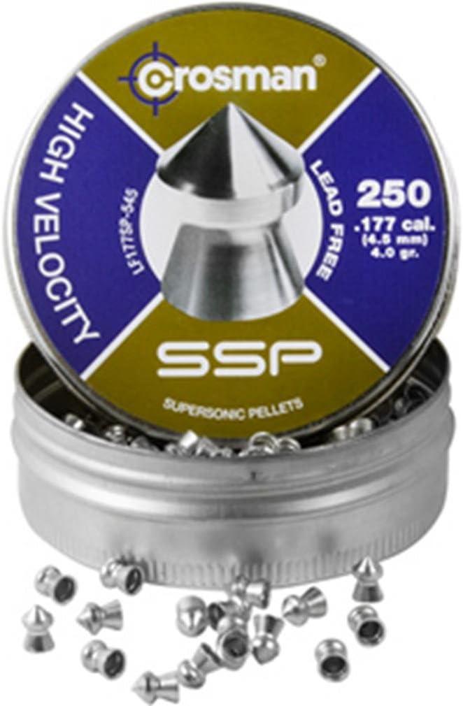 Crosman Silver Eagle Lead .177 Caliber Free Pellets, 250-Pack