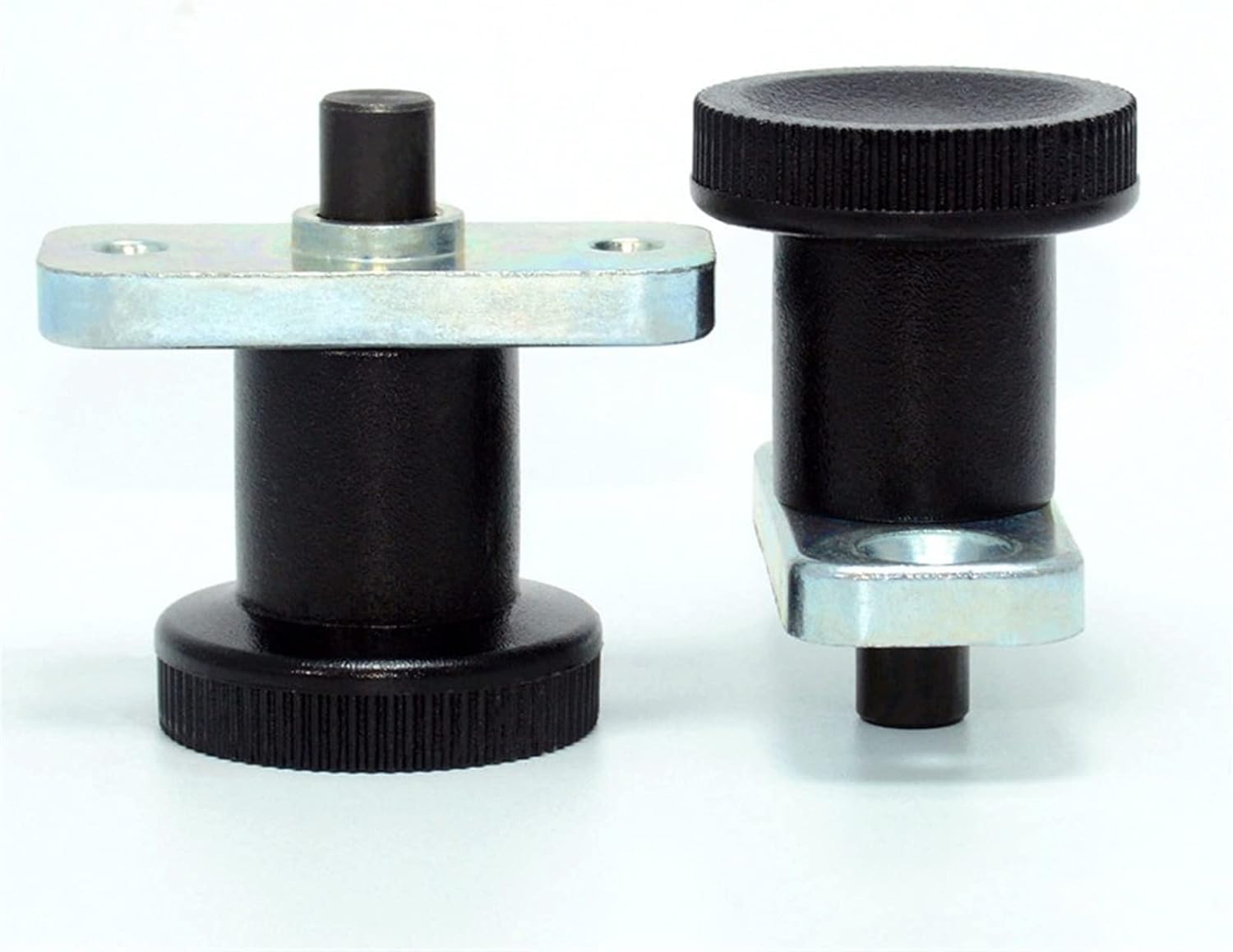 Indexing Plunger With Flange Lock Spring Pin Carbon Steel Reset Position Or Self-locking Type With GN608.5 1Pcs(8-8mm)