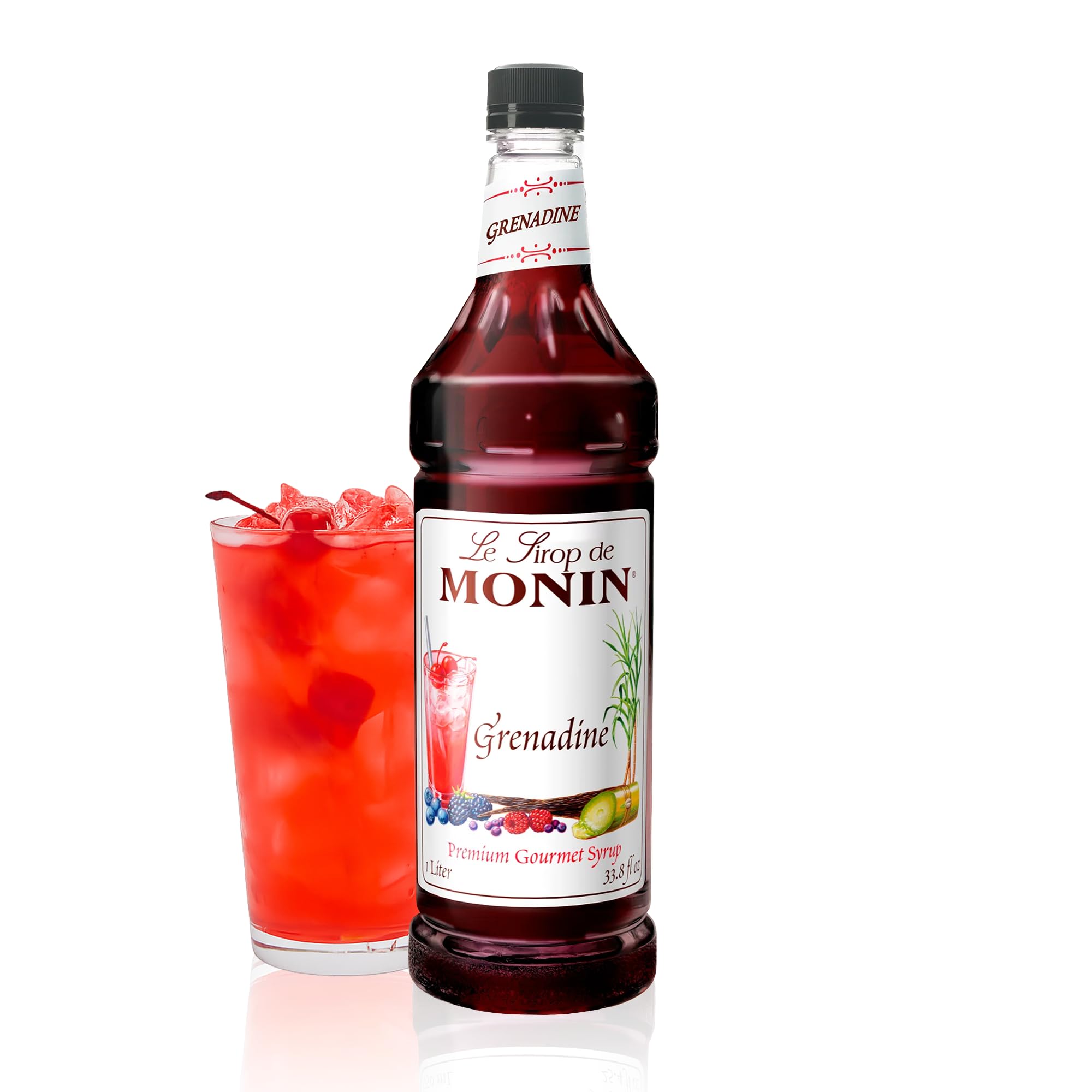 Amazon.com: Monin - Grenadine Syrup, Delightfully Sweet, Cranberry