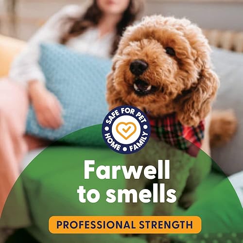 Miniatura 4 de OdorFx - Paquete de removedor de olores de mascotas, paquete de removedor de manchas y olores para limpieza de alfombras y manchas de mascotas,